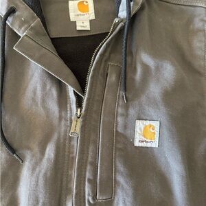 Carhartt Gray Jacket with Hood